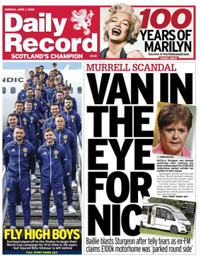 Cover of Daily Record