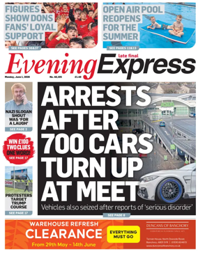 Cover of Evening Express