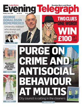 Cover of Evening Telegraph (First Edition)