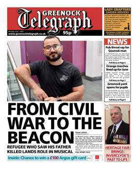 Cover of Greenock Telegraph