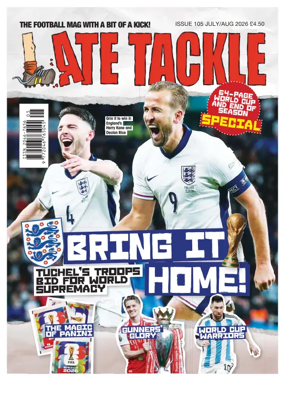 Cover of Late Tackle Football Magazine