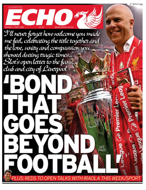 Cover of Liverpool Echo