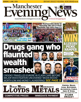 Cover of Manchester Evening News