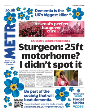 Cover of Metro (UK)