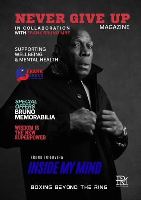 Cover of Never Give Up Magazine