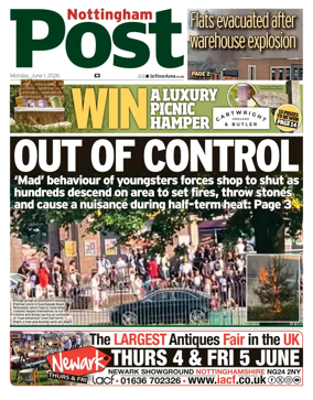 Cover of Nottingham Post