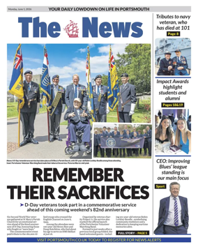 Cover of Portsmouth News