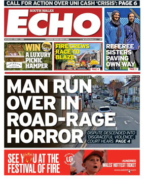 Cover of South Wales Echo