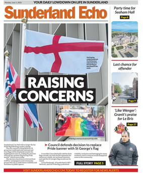 Cover of Sunderland Echo
