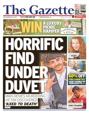 Cover of Teesside Evening Gazette