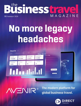 Cover of The Business Travel Magazine