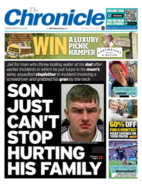 Cover of The Chronicle (South Tyneside and Durham)