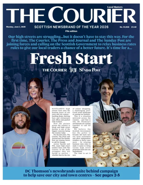 Cover of The Courier & Advertiser (Fife Edition)