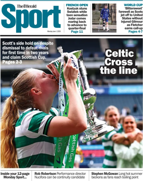 Cover of Herald Sport