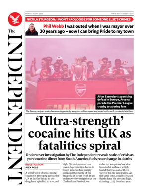 Cover of The Independent