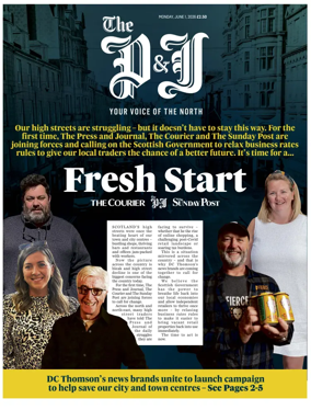 Cover of The Press and Journal (Aberdeen and Aberdeenshire)