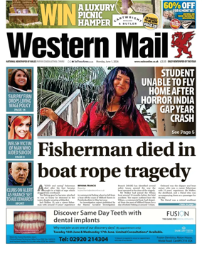 Cover of Western Mail