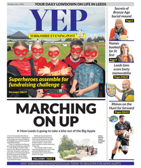 Cover of Yorkshire Evening Post
