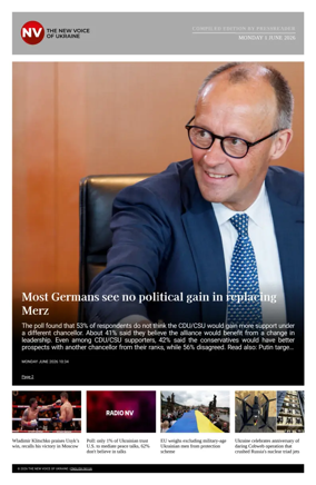Cover of The New Voice of Ukraine