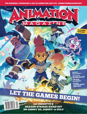 Cover of Animation Magazine