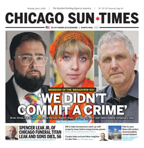 Cover of Chicago Sun-Times