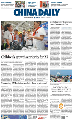 Cover of China Daily Global Edition (USA)
