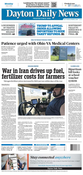 Cover of Dayton Daily News