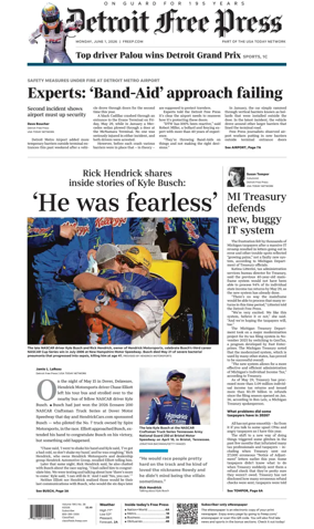 Cover of Detroit Free Press