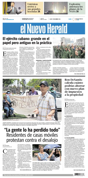 Cover of El Nuevo Herald