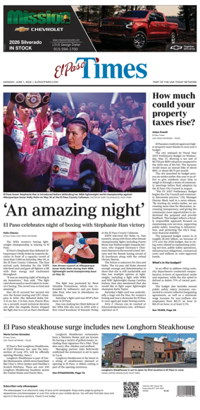 Cover of El Paso Times
