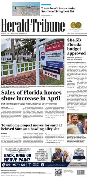 Cover of Herald-Tribune