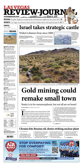 Cover of Las Vegas Review-Journal