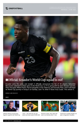 Cover of OneFootball - Compiled Edition