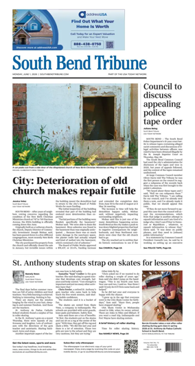 Cover of South Bend Tribune