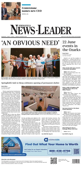 Cover of Springfield News-Leader