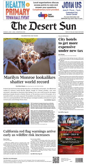 Cover of The Desert Sun