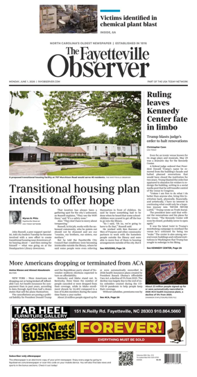 Cover of The Fayetteville Observer