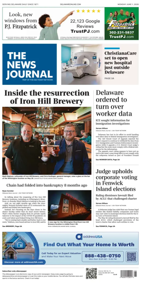 Cover of The News Journal
