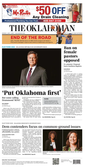 Cover of The Oklahoman