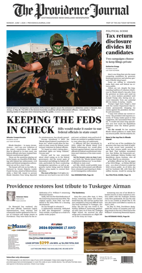 Cover of The Providence Journal
