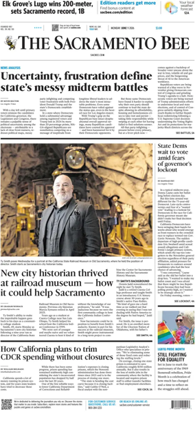 Cover of The Sacramento Bee