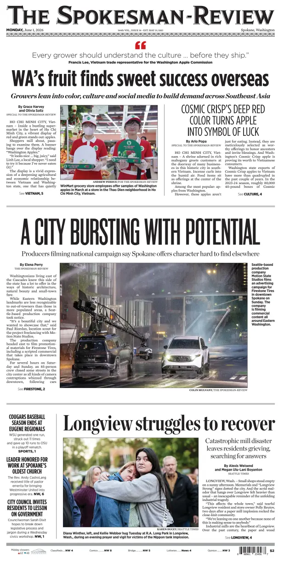Cover of The Spokesman-Review (Spokane)
