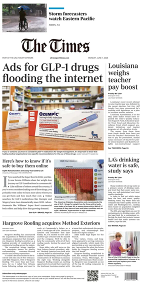 Cover of The Times (Shreveport)