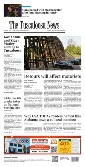 Cover of The Tuscaloosa News