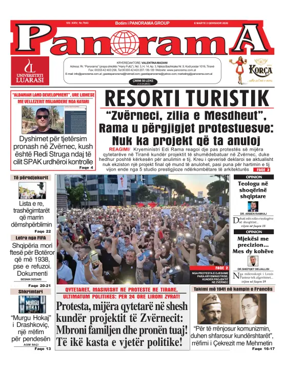 Cover of Panorama (Albania)