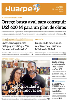 Cover of Diario Huarpe