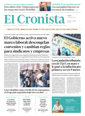 Cover of El Cronista