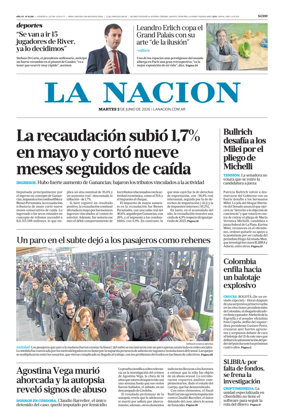 Cover of La Nacion