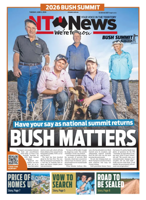 Cover of NT News