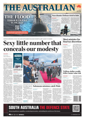 Cover of The Australian